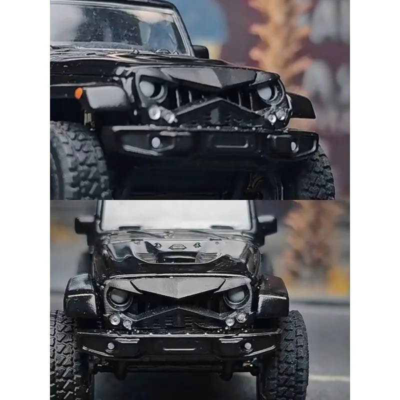 1/64 Wrangler Gladiator Front Grille Intake Car Model Off-road Vehicle Modification