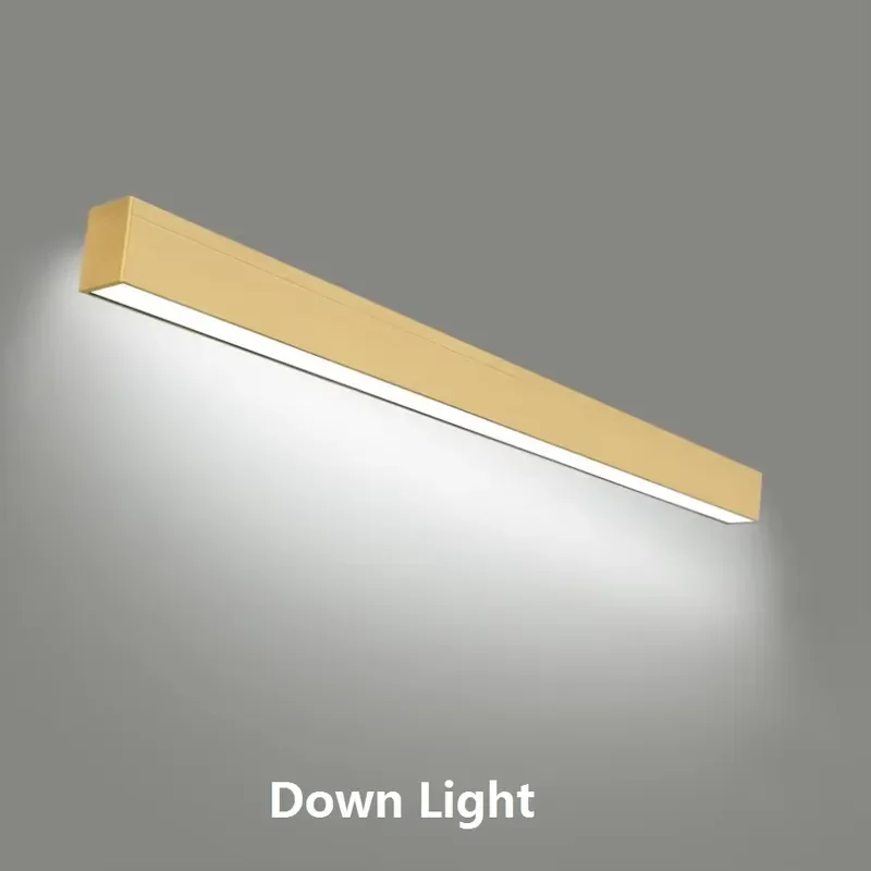 55mm Width 75mm Height LED Linear Light Profile for Ceiling Chandelier Modern Aluminum Alloy Hanging Lamp Fixture Home Decor