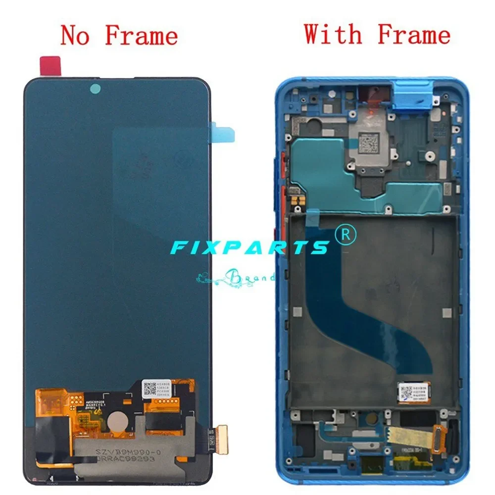 Super Amoled Screen For Xiaomi Mi 9T Pro / Mi 9T Lcd Display Digitizer Parts For Xiaomi Redmi K20 Pro / K20 Screen With Frame