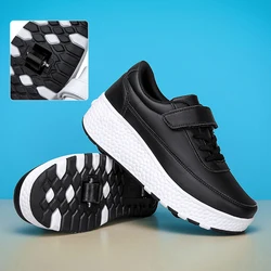 Children's wheeled shoes single-row two-wheeled sports shoes Telescopic roller skates trend multi-functional sports shoes