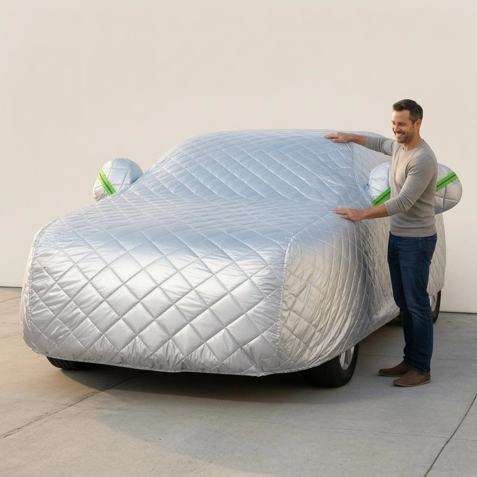 

Vehicle Q3 Car Cover Padded Vehicle Q3 Cover Vehicle Protection Outdoor Tailored-Fit