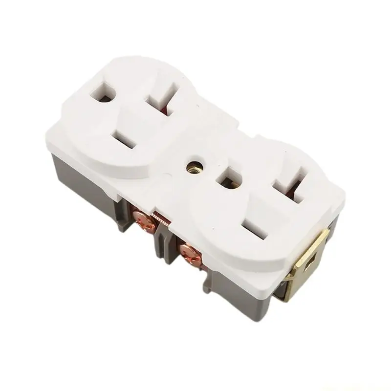F62C Duplex Receptacles Wall Outlet Power Distributor  Duplex Distributor 1PC