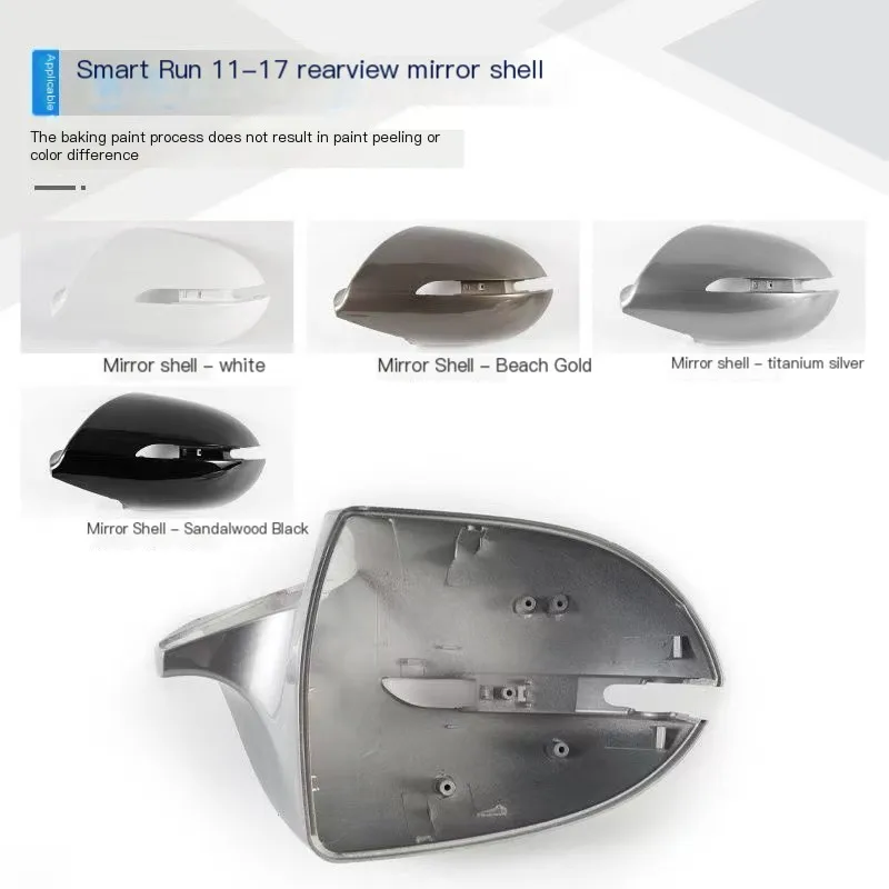 Protective Cover Door Mirror Shell For Kia Sportage R 2011 2012 2013 2014 2015 2016 Car Rearview Accessories White Decoration