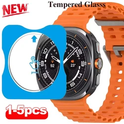1-5PCS Tempered Glass For Samsung Galaxy Watch Ultra 47mm Premium Screen Protector for Galaxy Watch 7 40mm 44mm Protective Glass