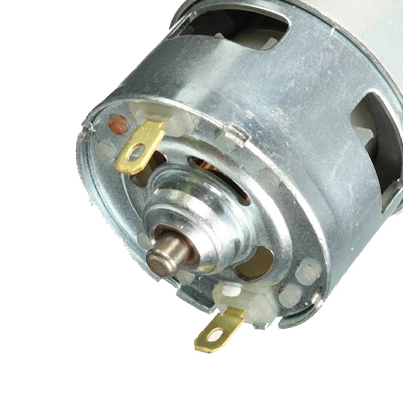 DC Motor 775 12V/24V 150W 15000RPM High Speed DC High Torque Gear Motor Metal Gear Box Ball Bearing Tool Electric Motor