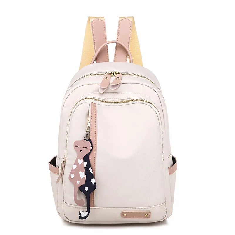 

Women's Backpack With Large Capacity For Outdoor Travel Fashionable Trend Simple And Casual Oxford Cloth Women's Bag