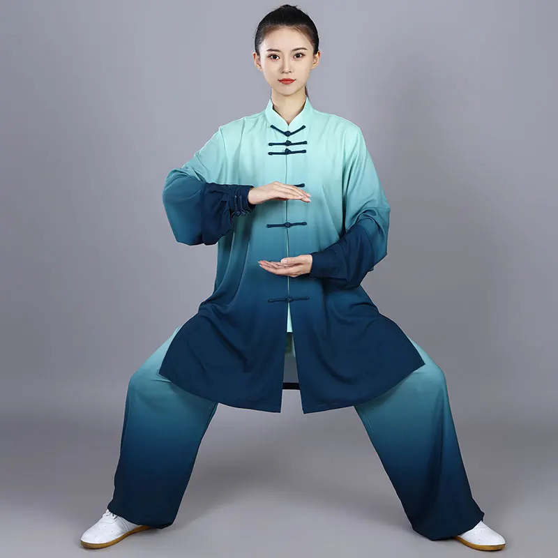 Tai Chi Uniforms Wushu Kung Fu Suit Traditional Chinese Clothing Kungfu Uniform Fall Winter Martial Arts Wing Chun Suit V3058