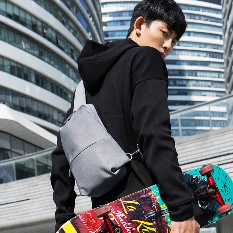 Original XIAOMI Backpack Sling Bag Portable Leisure Chest Pack Small Size 4L Shoulder Belt Bag Women Men Rucksack Crossbody Bag