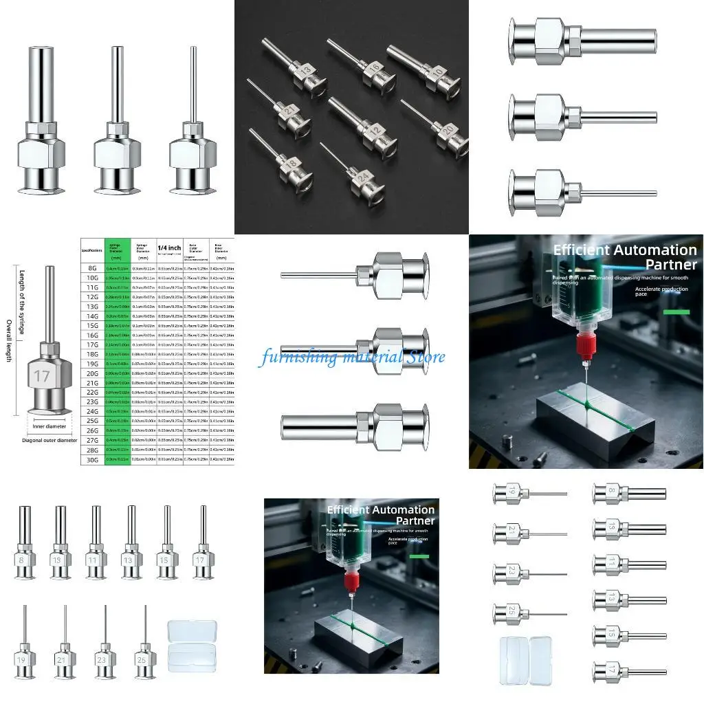 

Y5GD Stainless Steel Fluid Dispensing Tip Glues Injection Needle Wear Resistance