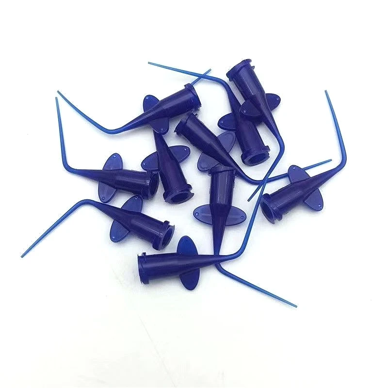 

30Pcs Dentistry Conveyor Head Injection Disposable Root Canal Fill Treatment Periodontal Rinse Needle Material Tools Lab