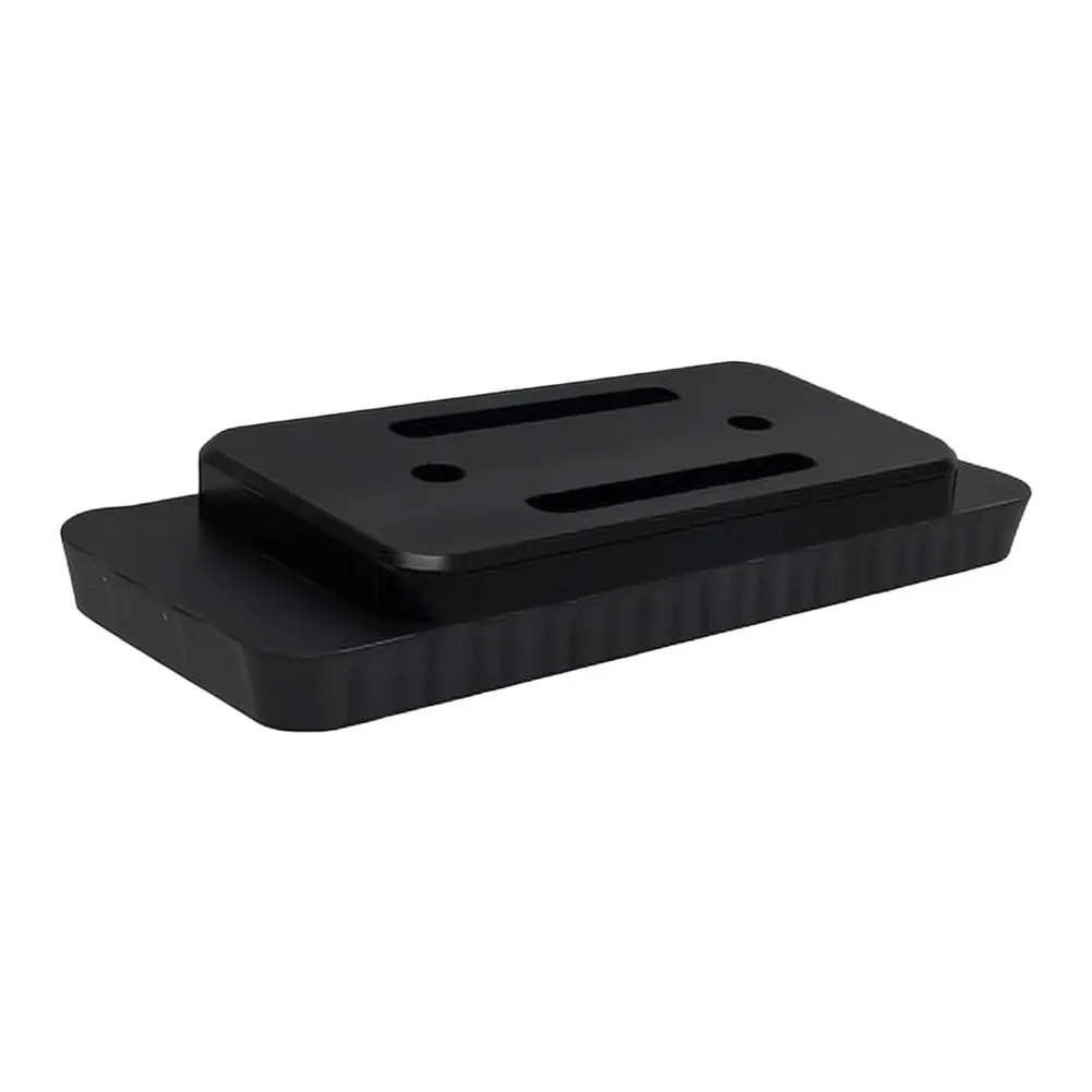Mounting Feet Set of 24 for System Deployment ABS Plastic Construction with 48 Nails for Repeated Mounting Tasks