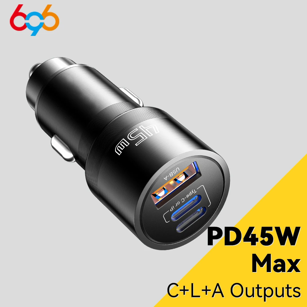 45W Car Charger Fas…