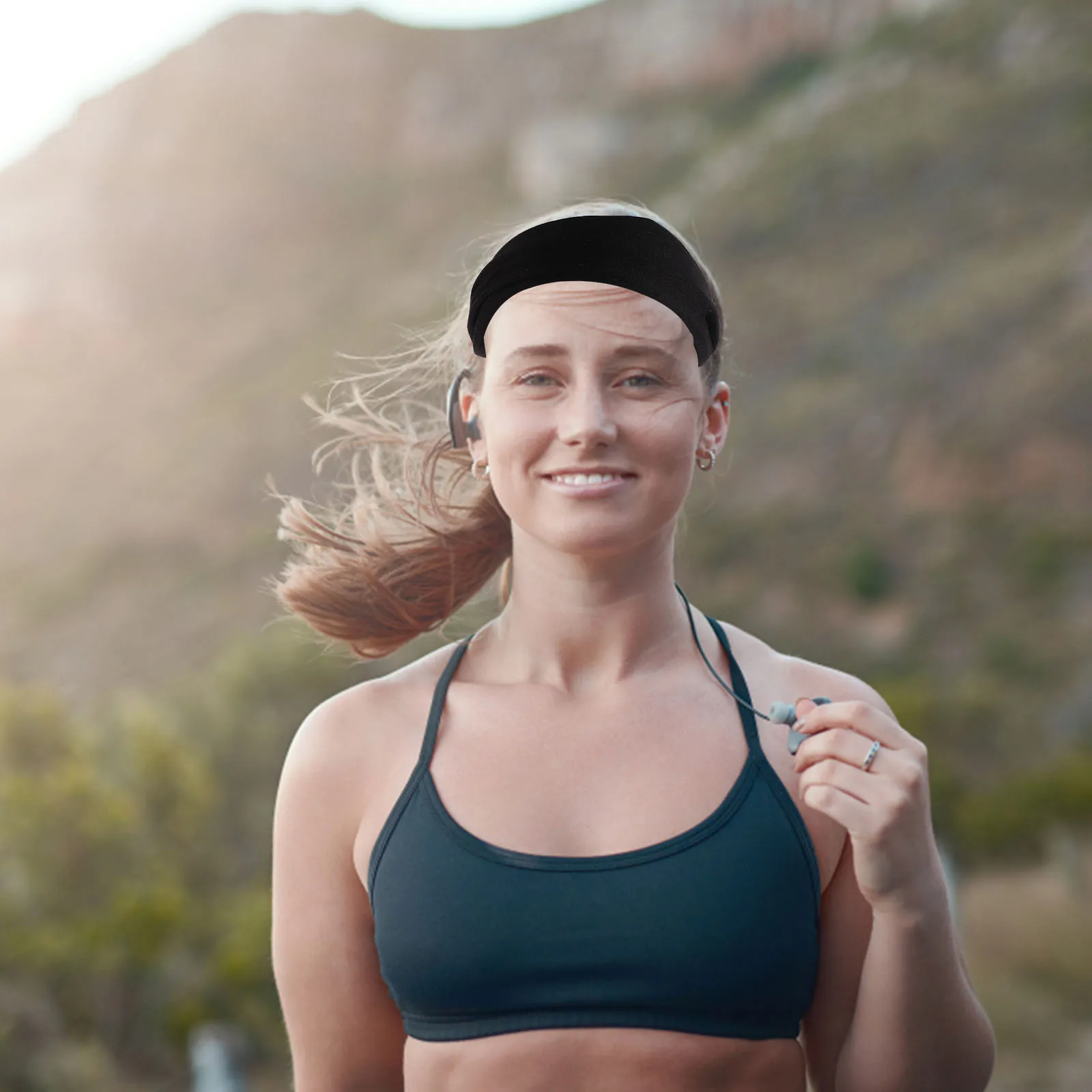 

2Pcs Comfortable Cotton Headbands Face Cleaning Elastic Water Absorbing Hairbands Bath Makeup Accessories Ladies Headwear