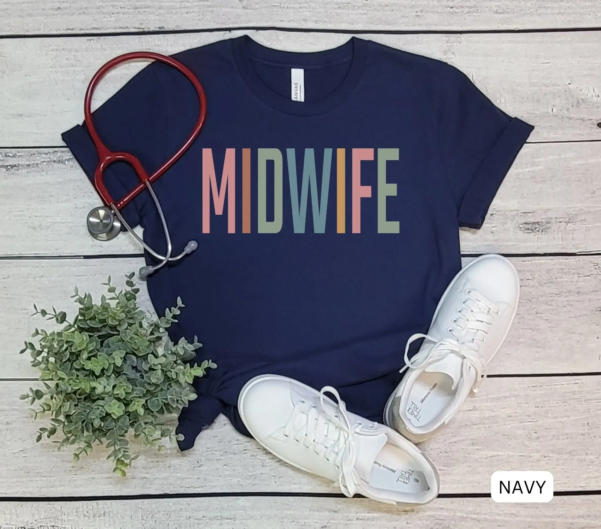 Midwife T Shirt Labor And Delivery Doula L D Gift Birth Worker Future Midwifery