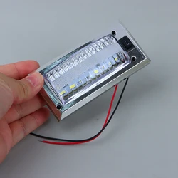 1PC LED 12V-24V Panel Light Car Interior Reading Lamp High Brightness Cabin Lights for Truck RV Boat Lights