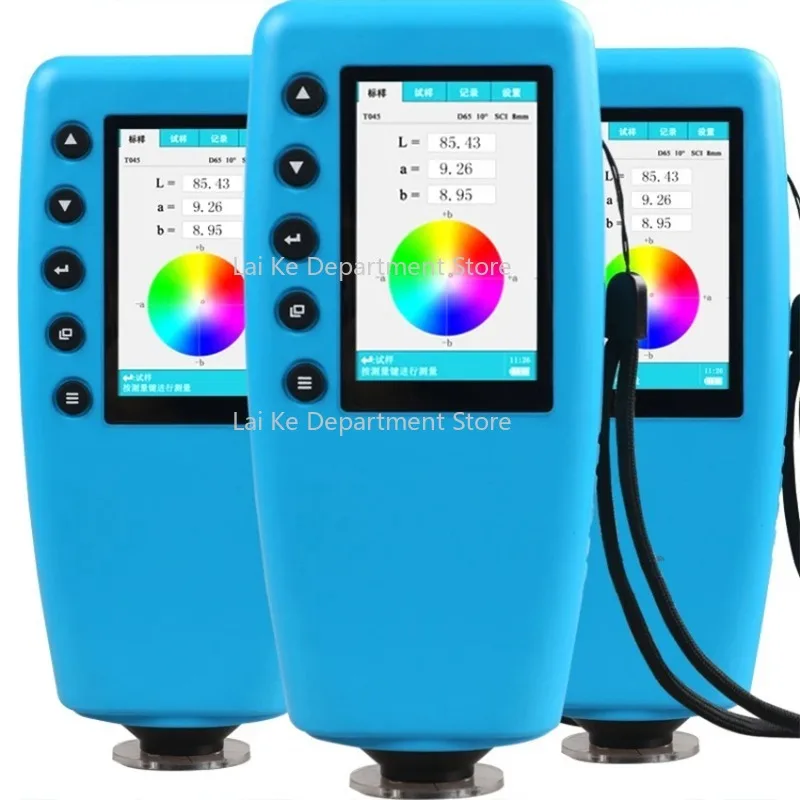 Серия WR10, 4/8 мм, портативный колориметр, Анальный анализатор, цифровой точный тестер цвета LAB, измеритель разницы, цветной TFT-дисплей Серия WR10, 4/8 мм, портативный колориметр, Анальный анализатор, цифровой точный тестер цвета LAB, измеритель разницы, цветной TFT-дисплей