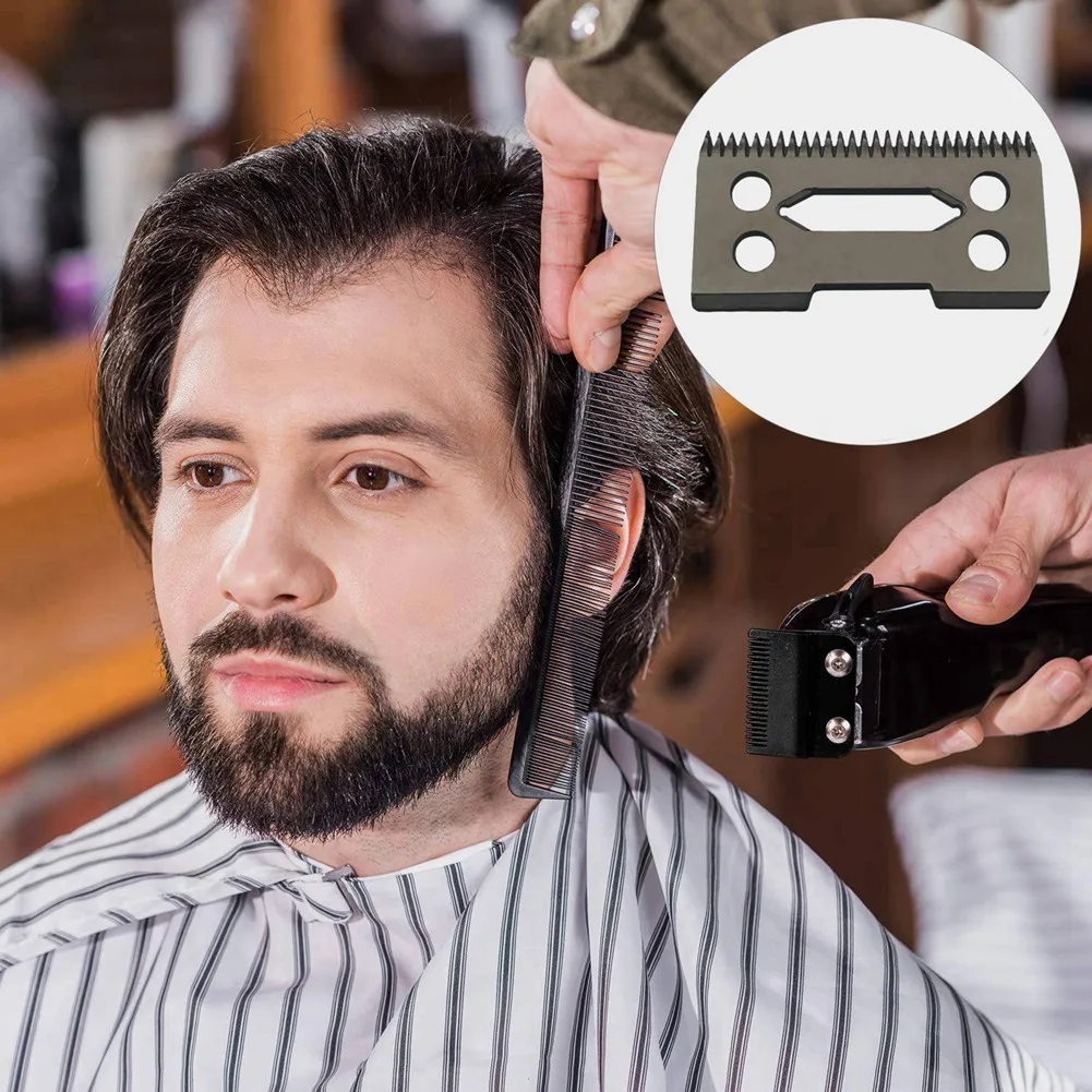 4 قطع قاطعة بديلة للشفرة، 28 قاطعة بديلة لشفرة قص الأسنان، ماكينة قص بفتحتين، أسود-[2025]