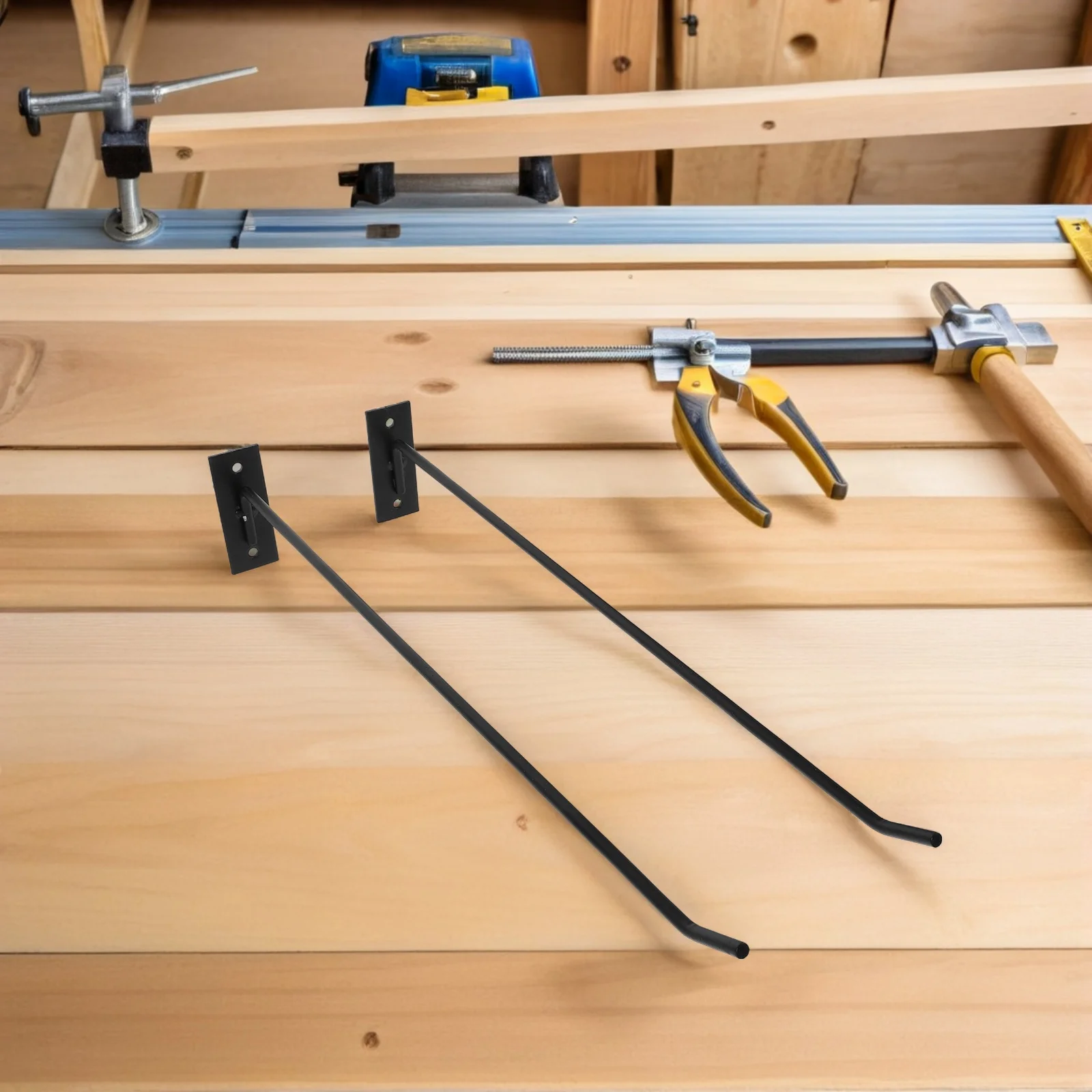 حامل كرة متعدد الوظائف لتخزين حائط الصالة الرياضية لمنظم رياضي مثبت على الحائط لكرة السلة وكرة القدم والكرة الطائرة #2