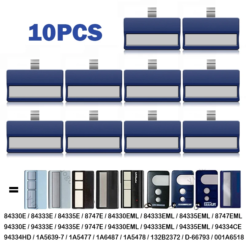 Newest model Garage Door/Gate Remote Control For Motorlift Chamberlain 84330E 84330EML 84333E 84335E 84333EML 84335EML 433.92MHz