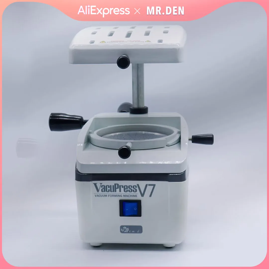 

Dental Vacuum Forming Machine Oral Film Press Dental Orthodontic Retainer Compression Molding Sheet Equipment VacuPress v7