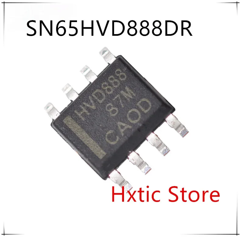 NEW  10PCS/LOT   SN65HVD888DR SN65HVD888 HVD888 IC TXRX ROBUST RS485 ESD 8SOIC