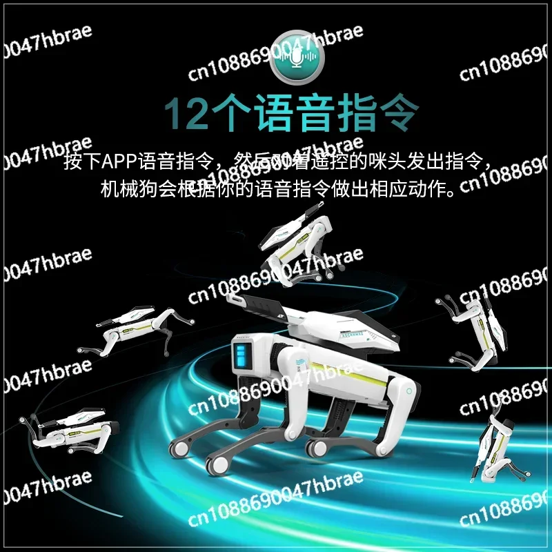 AI Intelligent Robot Dog Programming Induction Singing and Dancing Biomimetic Simulation Motor