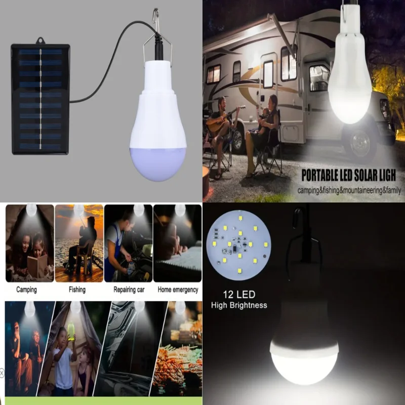 Экологичная солнечная светодиодная лампа для внутреннего и наружного использования — атмосферостойкий, энергосберегающий светильник для сада, двора, дорожки, гаража, сарая