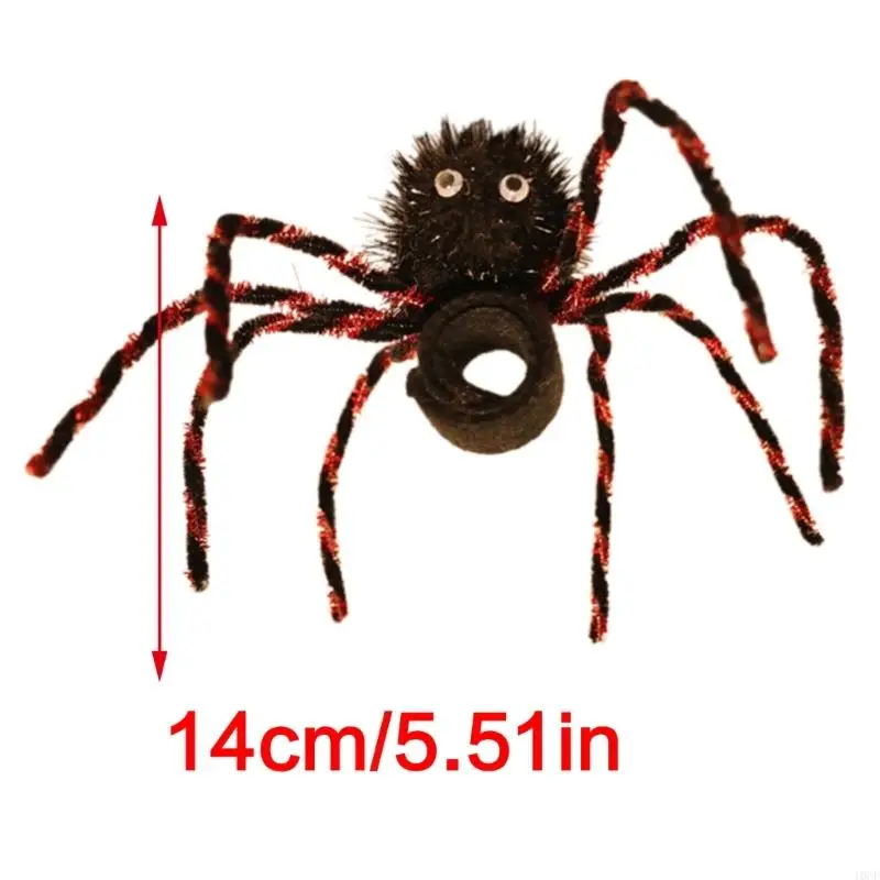 العناكب الدبالية دبوس معصم المعصم 3pcs مجموعة أزياء هالوين