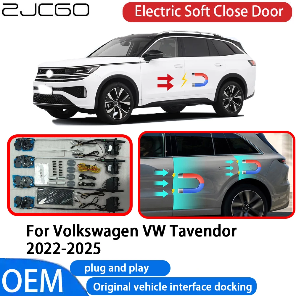 

for Volkswagen VW Tavendor 2022-2025 Car Automatic Electric Soft Close Door Closer System OEM Plug and Play Comfort Closing