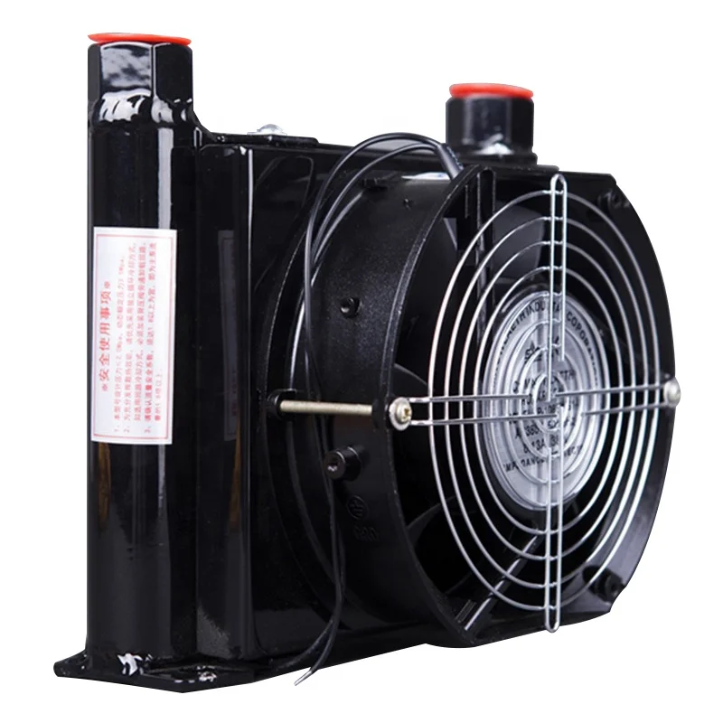 

China Made Aluminum Brazed Strip Radiator Heat Exchanger AJ0510T-10L air Dryer with Hydraulic Oil Cooler Small Radiator with Fan