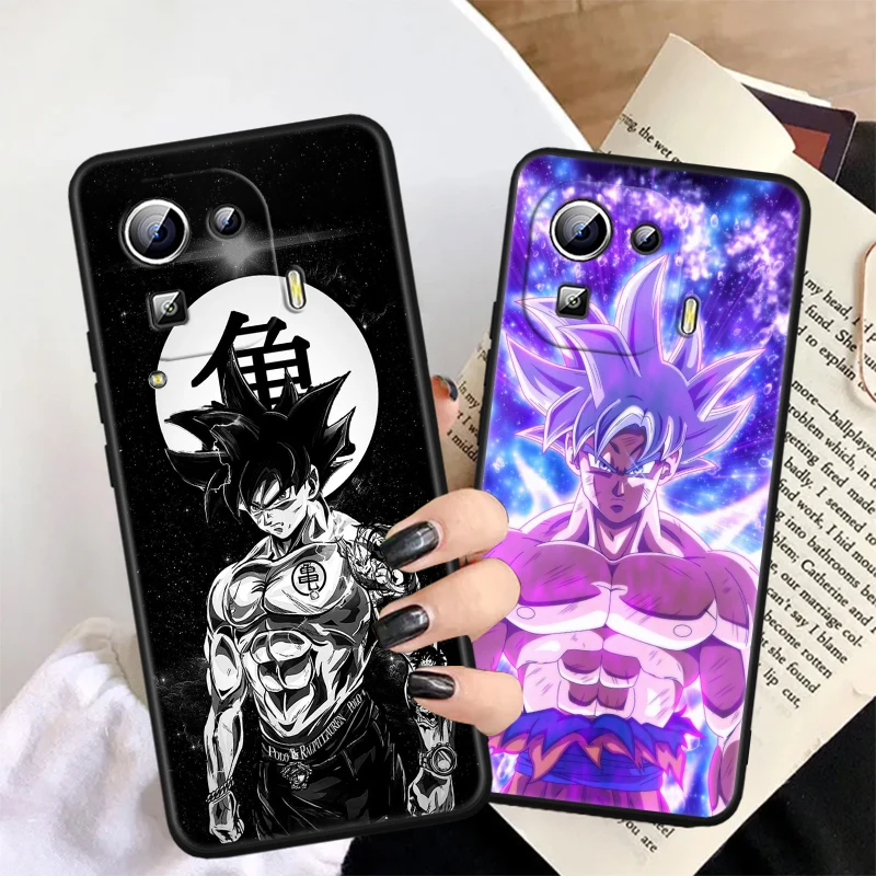 Anime Luxury D-Dragon Ball For Xiaomi Mi 14 13T 13 12T 12 11T 11i 11 10T 10 Pro Lite Ultra 5G Black Back Phone Case