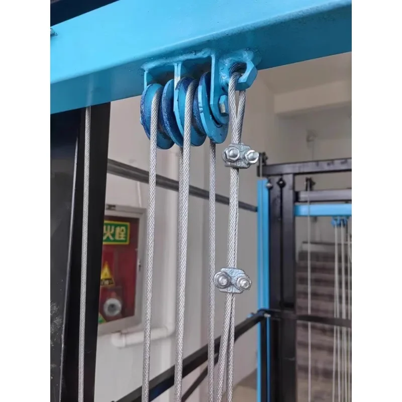 인기 판매 500KG 2m 6m 10m 접이식 전동 비계 리프트 플랫폼 (벽면 페인트, 건축 및 장식용)