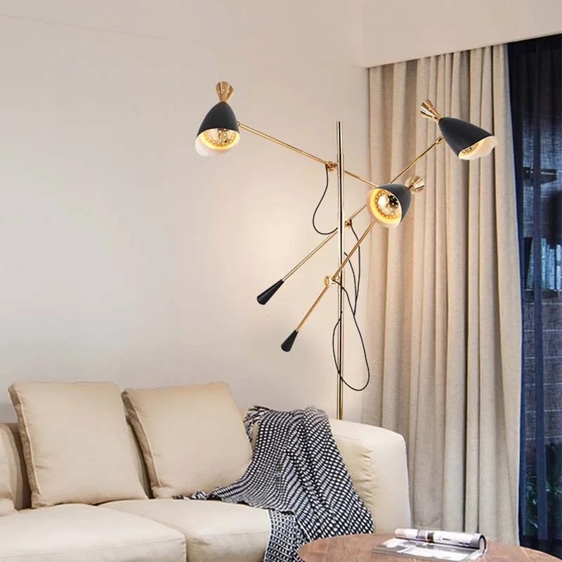 Contemporary light fixtures postmodern design floor standing lamps indoor hotel floor lamps