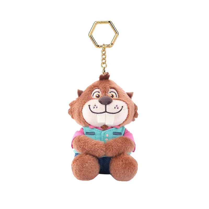 Genuine Disney Zootopia 2 Plush Keychain Nick Judy Flash Finnick Clawhauser Gary Doll Backpack Pendant Toys Birthday Gifts