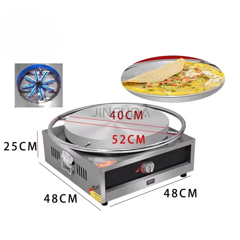Stainless Steel Commercial   Crepe Maker Crepes Chapati Tortilla Making Machine