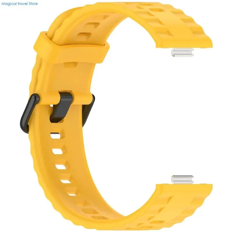 N2UB Waterproof Sweatproof Belt Silicone Band Bracelets for Watch Fit 4 Gym Workout Comfortable Wear Wristband All Day Fit