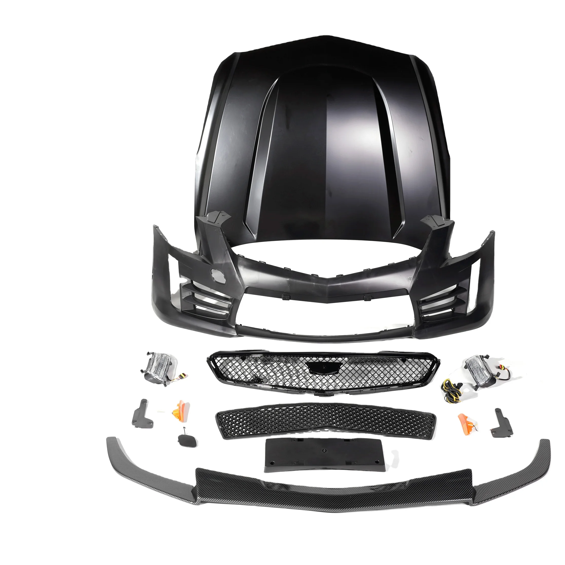 Wholesale Factory Supply Car Body Parts III V Style ATS Front Bumper For Cadillac  Kit  2013-2019