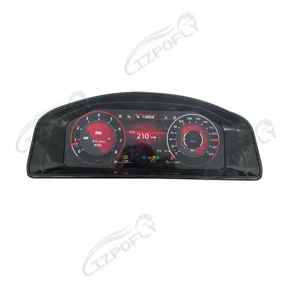 12.3 Inch LCD Car Dashboard For Volkswagen Multivan T5 Speedometer Digital Cluster Virtual Cockpit Instrument Panel Display