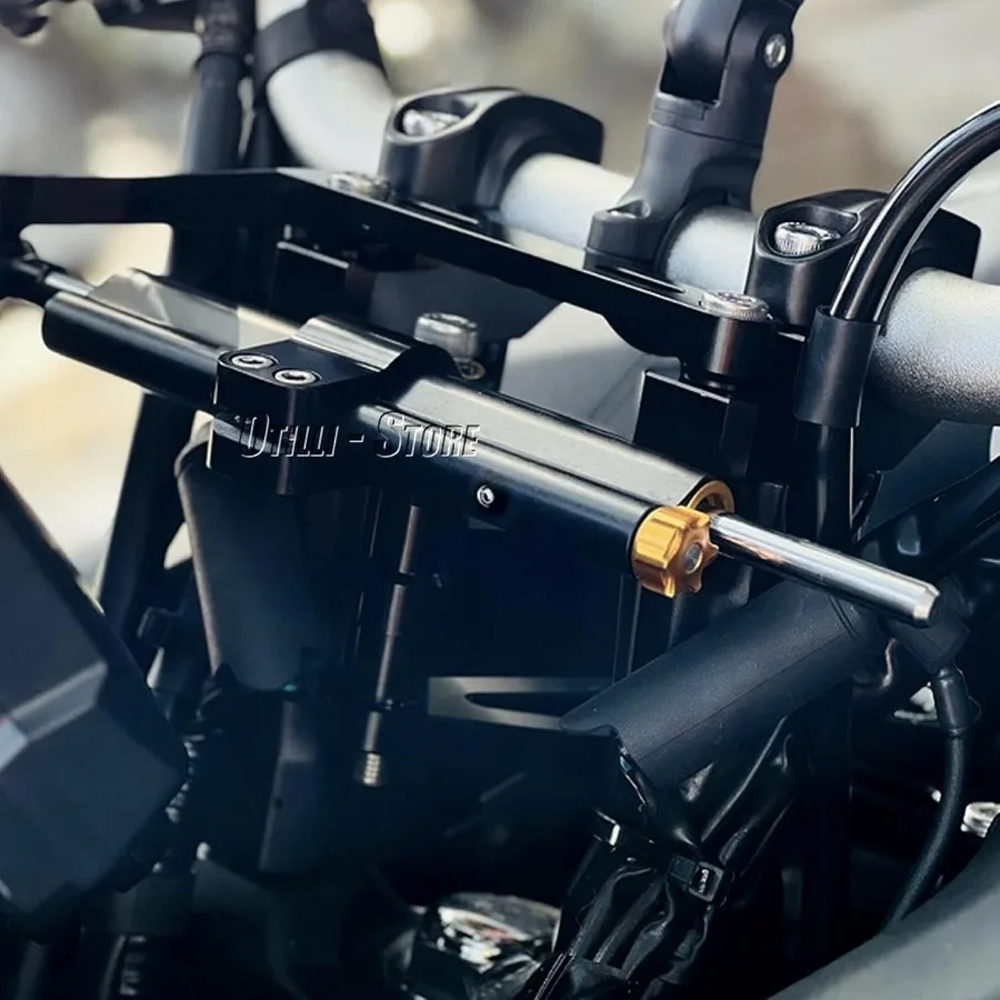 لياماها الراسم 9 GT 9GT 2021 2022 2023 التوجيه المثبط استقرار دراجة نارية توجيه امتصاص الصدمات عدة مكافحة هزة جهاز f