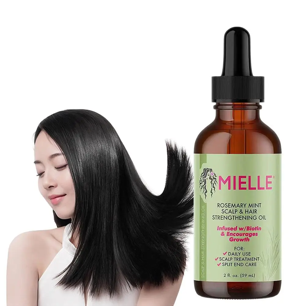 59ml For Mielle Hair Oil Double Curl Hair Oil Multifunctional Hair Oil Conditioning Oil To Prevent Dryness And Reduce Split Ends