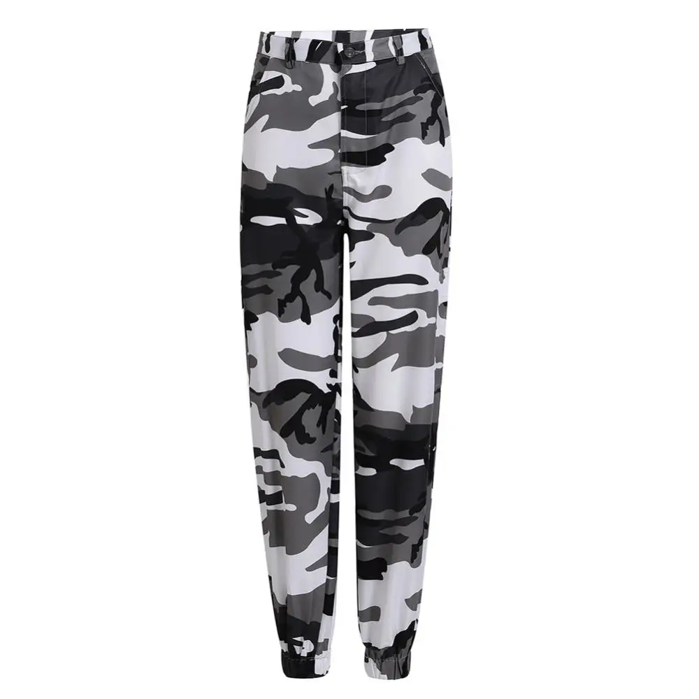 Women Sweatpants Joggers Harajuku Camouflage Printed Streetwear Sweatpants Casual Women Jogger Harem Pants Long Trousers