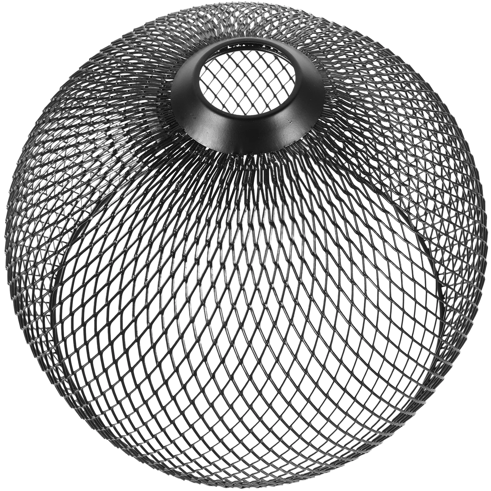 

Modern Lamp 240x230mm Black Lampshade Replacement Metal Pendant Light Shade Replacement Wire Frame Lampshade Accessories