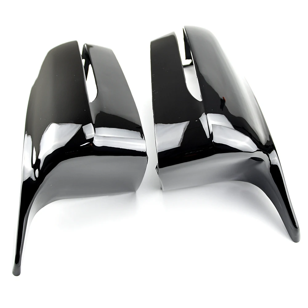 Side Rearview Wing Mirror Cover Caps For BMW 4 5 7 Series G30 G31 G38 G11 G12 2016 2017 2018 LHD Gloss Black Car Styling