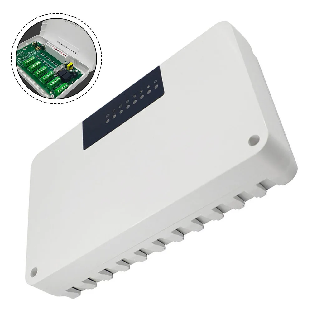 5/8 Zone Central  Heating Controller  Floor Hot  Water System  Pump Valve  Actuator Multi-zone Intelligent Hub Controller