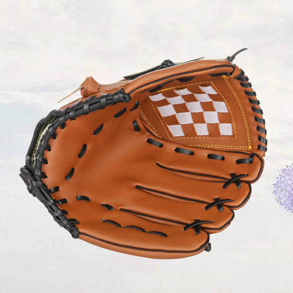 Guante de béisbol grueso de 12,5 pulgadas para hombres y mujeres, lanzador deportivo, guantes de Softbol, 1 Uds.