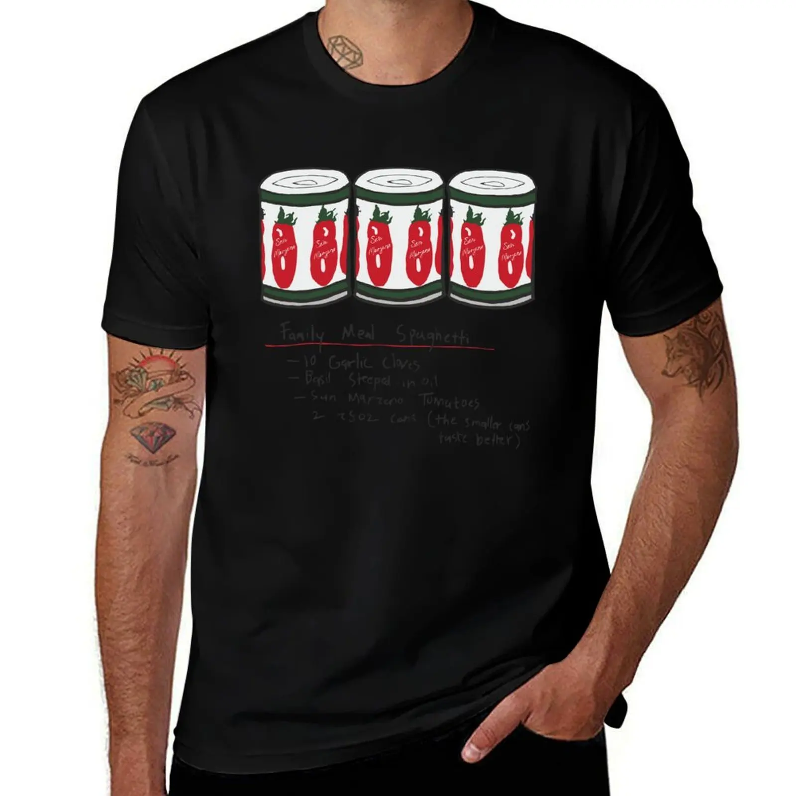 The Bear TV Show Family Meal Spaghetti T-Shirt g man t shirts for men T-Shirt