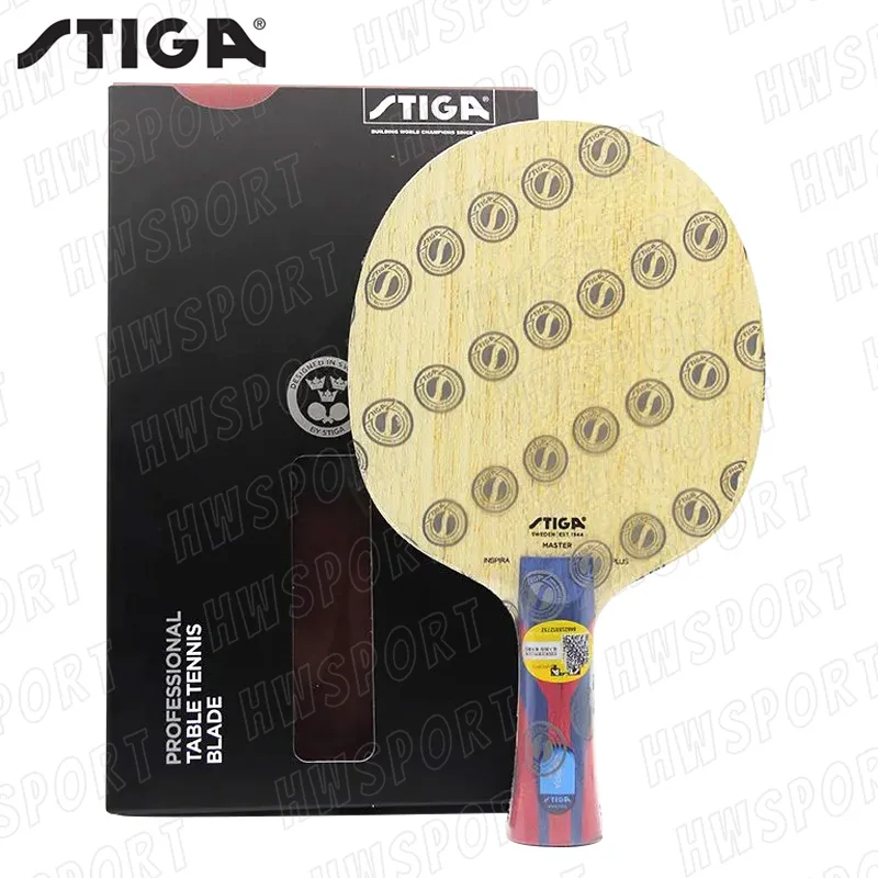 

STIGA INSPIRA PLUS Table Tennis Blade Professional OFF+ 5 Wood 2 ALC Ping Pong Blade Carbon Used By Wang Manyu