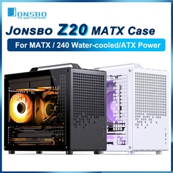 JONSBO Z20 MATX Case 20L Detachable Portable Desktop Mini PC Chassis Supports 363mm Graphics Card 240 Water-cooled ATX Power