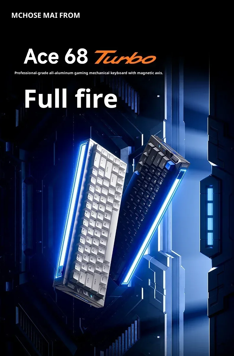MCHOSE Ace 68 Turbo Low Profile Mechanical Gaming Keyboard