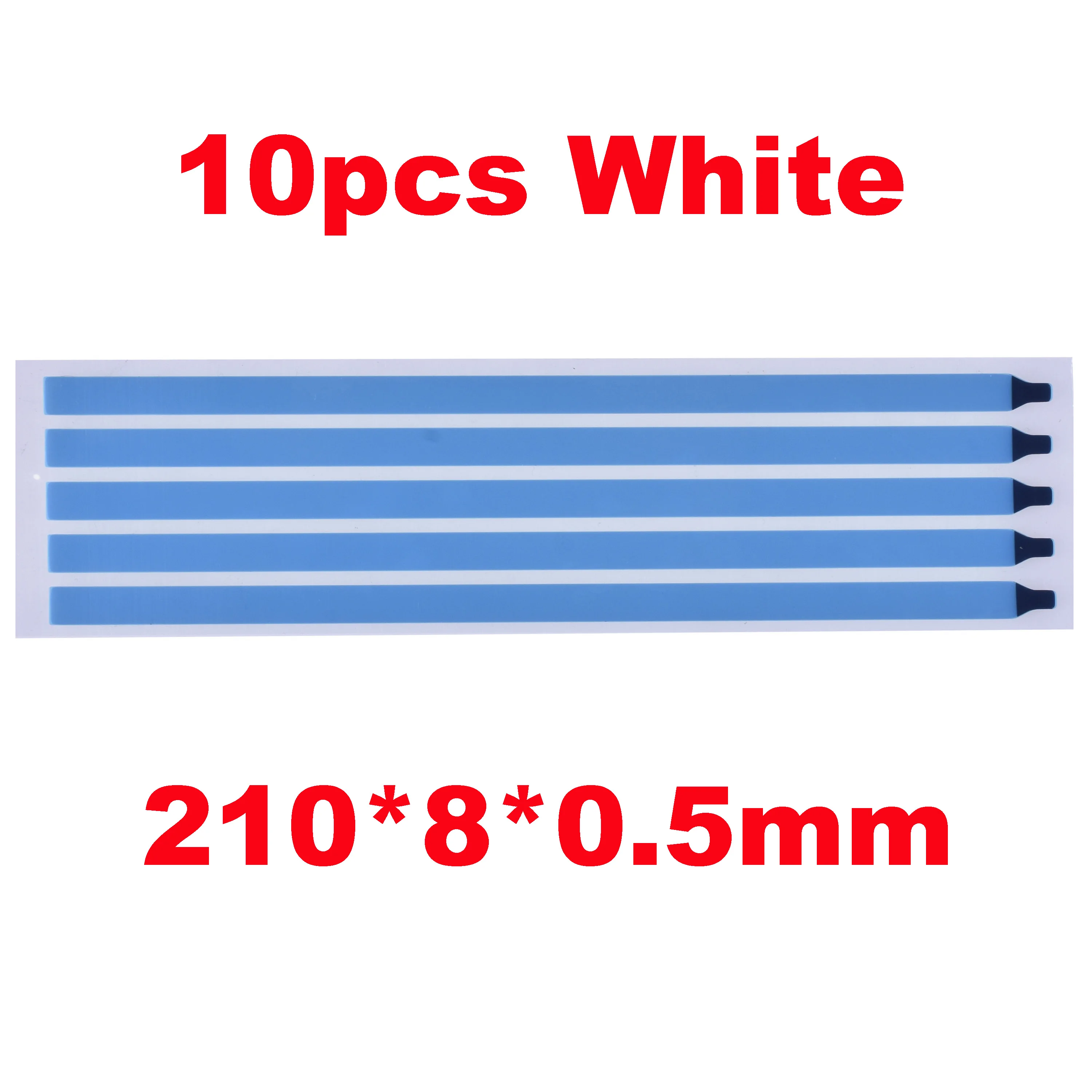 10/20/50/100pcs New Version White Pull Tabs Stretch Release Adhesive Strips for LCD Screen with Handle without Tabs